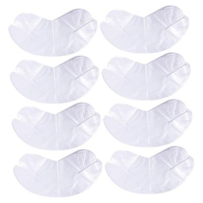 200pcs Plastic Neck Care Mask Sheets for Spa Skin Treatment Hydrating Neck Mask for Moisturizing Skincare Bulk Covering Beauty
