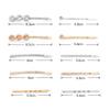 20 PCS Decorative Bobby Pins for Women's Hair, Rhinestone Bobby Pins with 5 Elegant Designs (Glod & Silver), Jeweled Hair Pins Decorative Hair Accessories for Women view 2