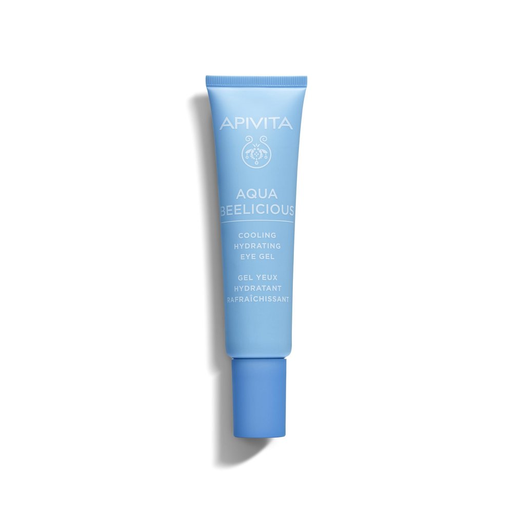 APIVITA Aqua Beelicious Eye Gel | Cooling Hydrating Eye Gel with Honey, Jasmine & Flowers, 15 mL / 0.51 oz