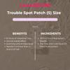 LALARECIPE Trouble Spot Patch Small  99% Magnesium Microcarrier Acne Patches with Tea Tree & Calendula  Korean Skincare for Blemish Care & Calming Protection (10 Patches) view 2