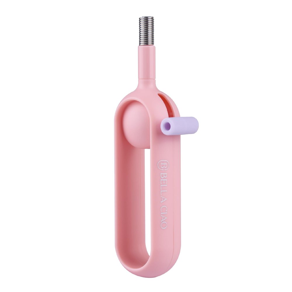 Bella Ciao Gentle Precision Facial Coil Tweezer, Facial Hair Remover for Women and Men, Hair-Removal Tool for Chin, Face, Upper Lip, and Body, Pink