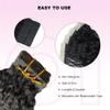 Tape in Hair Extensions Kinky Straight Tape In Human Hair Extensions Natural Black Skin Weft Invisible Remy Hair Tape in Hair Extensions 50g 20Pcs/Pack for Black Women Tape in Extensions(24 inches) view 4