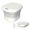 Collapsible Foot Spa Massage with Water and Electricity Separation System,Foot Bath with Three Level Temperature Control,Bubble,Remote,Red Light,Timer,and Four Set Non-Electric Massage Rolls view 1