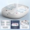 Collapsible Foot Spa Massage with Water and Electricity Separation System,Foot Bath with Three Level Temperature Control,Bubble,Remote,Red Light,Timer,and Four Set Non-Electric Massage Rolls view 3