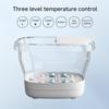 Collapsible Foot Spa Massage with Water and Electricity Separation System,Foot Bath with Three Level Temperature Control,Bubble,Remote,Red Light,Timer,and Four Set Non-Electric Massage Rolls view 4