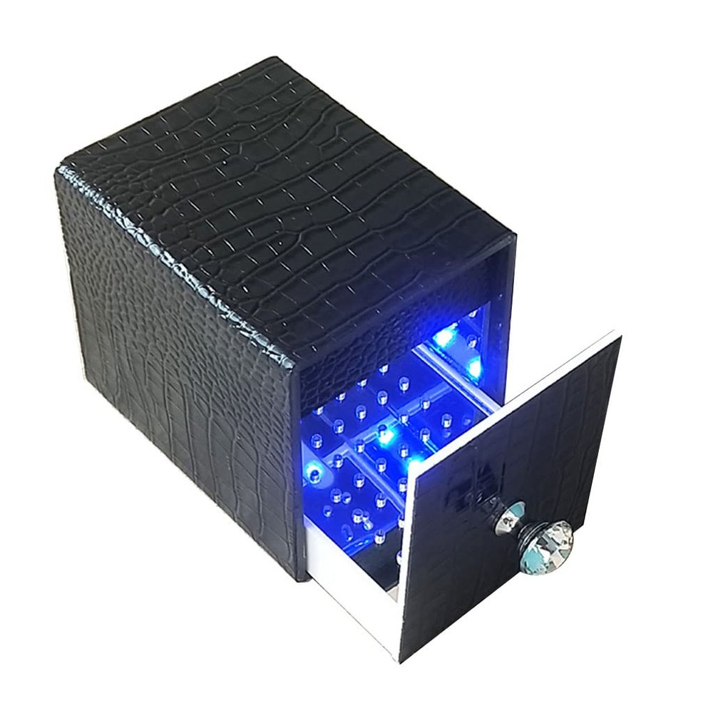 Box With Handle For Case Storage Manicure Pedicure Salon Equipment For Sundry Beauty Hair Metal Tool