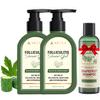 ABERA Folliculitis BHA Shower Gel, High-Performance Folliculitis Body Wash, Wild Bitter Melon Extract, Reduces Back Acne & Hyperkeratosis, 2 Boxes + Gift Grapefruit Hair Regrowth Shampoo for Hair Loss view 1