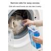 Laundry Powder Container Detergent Bin Dispenser For Liquid Detergent Fabric Softener With Measuring Lid view 2