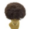 LYRICAL HAIR Afro Kinky Curly Mens Toupee Full French Lace African American Wigs 10x8 All Transparent Lace Hairpiece Replacement Human Hair System for Black Men 2mm Tight Curl, #2 Darkest Brown view 3