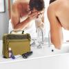 GVCELS Mens Toiletry Travel Bag Tactical Toiletry Bag Hanging Toiletry Bag Shower Bag Travel Kit (Khaki) view 2