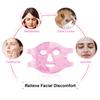 Bundle of CONBELLA Cold Face Eye Masks Ice Face Mask Hot Cold Compress and 2PCS Adorable Cooling Eye Mask Gel Eye Mask view 3