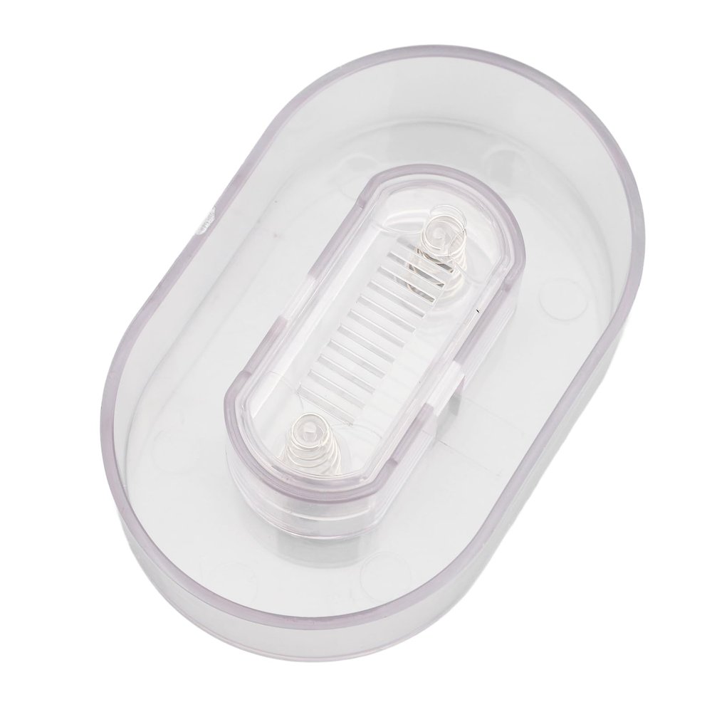 Beard Trimmer Rinser, Portable Shaving Cleaner Tool for Manual Push Type Beard Clipper, Water Conservation, Beard Clipper Rinser (Transparent)