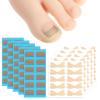60pcs Ingrown Toenail Corrector Patch and 50pcs Ingrown Toenail Strips Breathable Ingrowns Toenails Stickers Ingrowns Toenails Tape for at Home Ingrown Toenail Treatment Pain Relief and Correction view 1