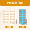 60pcs Ingrown Toenail Corrector Patch and 50pcs Ingrown Toenail Strips Breathable Ingrowns Toenails Stickers Ingrowns Toenails Tape for at Home Ingrown Toenail Treatment Pain Relief and Correction view 2