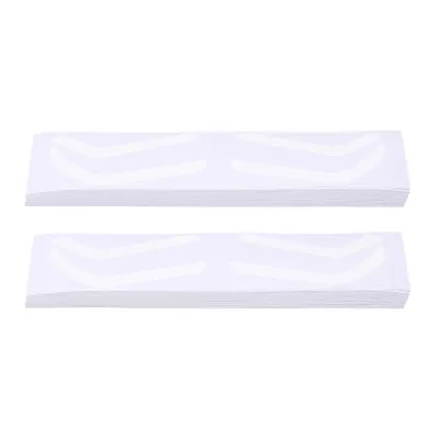 100 Sheet Brow Stencil Stickers,Safe Hygienic Shaping Positioning Adhesive Eyebrow Template Stickers,Eyebrow Artist Use (457x457cm / 179.9x179.9in)