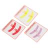 3 Pairs Eyelash Extension Separator Silicone Base Legs, Efficient Grafting Tool with Reusable Material for Professional Use view 3