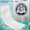 Adult Bathtub Pillow, Soft Comfortable Neck Back Support Slip Bath Mat, Full Body Bath Tub Cushion with 3D Mesh Surface, 13 Suction Cups view 3
