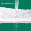 Adult Bathtub Pillow, Soft Comfortable Neck Back Support Slip Bath Mat, Full Body Bath Tub Cushion with 3D Mesh Surface, 13 Suction Cups view 4