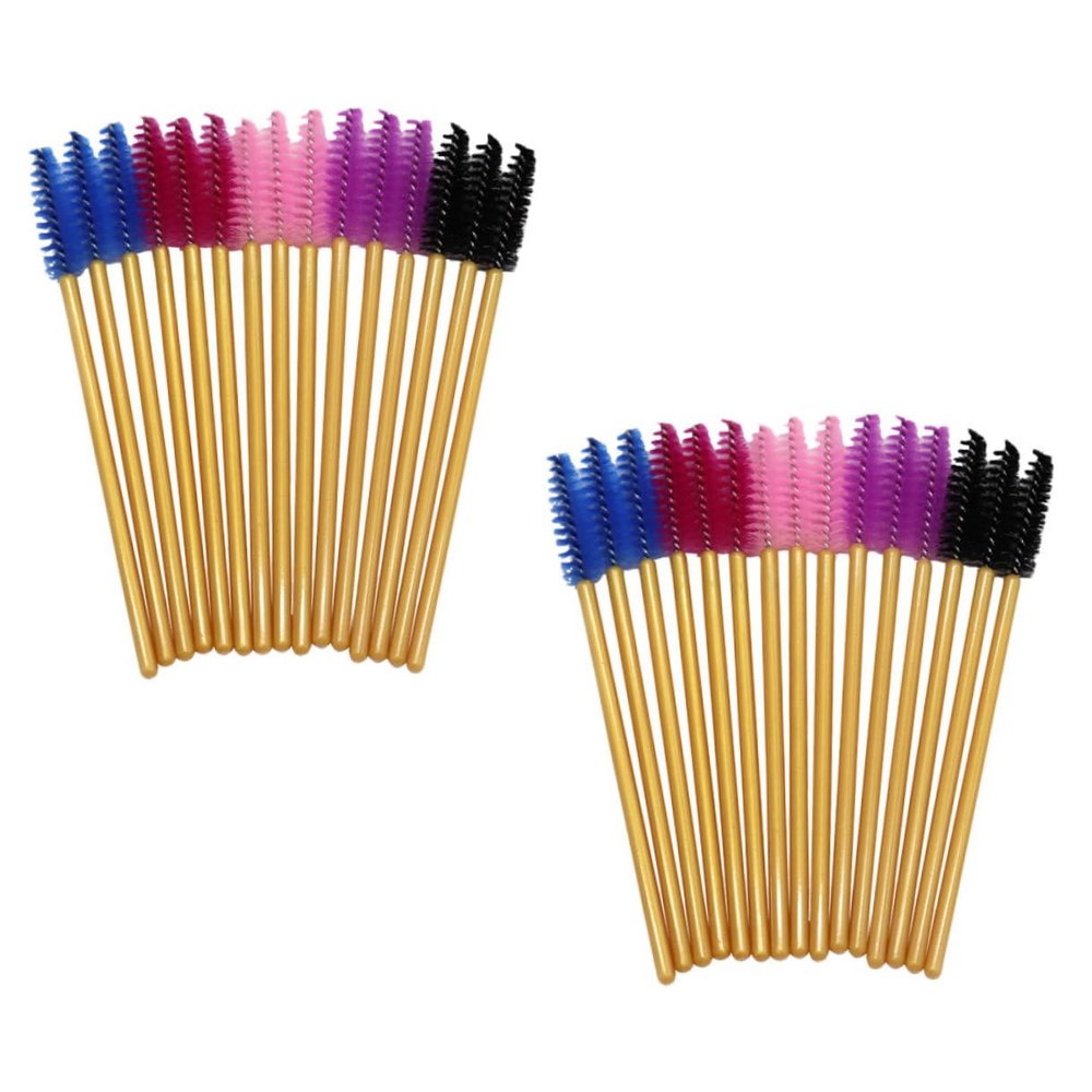 NinthAvenue Basics Innovative Shaped Eyelash Brush Lash Comb 250pcs Disposable for Smooth Gliding and Natural Look