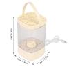 Electric Makeup Brush Cleaner, 7000rpm Automatic Makeup Brush Cleaner Machine Make Up Portable Makeup Brush Cleaning Device for Home Beauty Salon (Beige) view 2