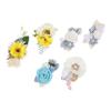 Beatifufu 6pcs Flower Hair Clip Women Hair Barrettes for Girls Hawaiian Flower Accessories view 1