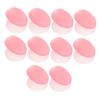 10Pcs Lip Brush Cover Makeup Brush Translucent Ideal for Lip Brush Head view 1