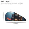 STVYUKL Pirate Sailboat Full Moon Hair Drying Cap Super Absorbent Soft Hair Drying Towel Quick Dry Coral Velvet Drying Hair Caps Hair Turban for Women Wet Hair Long Thick Hair view 4