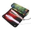 siphylline Hot Hair Tools Travel Bag with Heat Resistant Pad Waterproof Hair Tools Travel Organizer for Curling Iron Straightener Flat Hair Dryer, Colorful Butterflies. Travel Bag for Women view 2