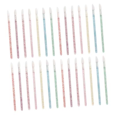 350pcs Disposable Lip Brushes Portable Makeup Lip Handle Lipstick and Lip Gloss Wands Mixed Colors 50 of Each Essential Makeup Accessories