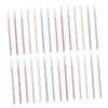 350pcs Disposable Lip Brushes Portable Makeup Lip Handle Lipstick and Lip Gloss Wands Mixed Colors 50 of Each Essential Makeup Accessories view 1