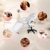 CETIVENO Massage Table Tattoo Chair, Lash Bed Spa Multipurpose Massage Bed 24.8" H X 70.8" L, Adjustable Tattoo Chair with Facial Bed, Tattoo Table Salon Spa Chair (White) view 4