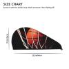 STVYUKL Basketball Hair Drying Cap Super Absorbent Soft Hair Drying Towel Quick Dry Coral Velvet Drying Hair Caps Hair Turban for Women Wet Hair Long Thick Hair view 4