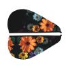 STVYUKL Bright Flowers Hair Drying Cap Super Absorbent Soft Hair Drying Towel Quick Dry Coral Velvet Drying Hair Caps Hair Turban for Women Wet Hair Long Thick Hair view 2
