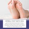 10Bags Herbal Foot Soak, Mugwort Sea Salt Foot Spa Soak, Foot Detox Soak to Remove Toxins, Herbs Foot Soak Packets, Chinese Herbal Foot Bath Pouch Spa Bag, Better (5Bags, 10, Count) view 3