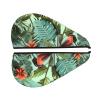 LPTSVBN Tropical Plants Hair Drying Cap Coral Velvet Hair Towel Wrap with Button Quick Dry Hair Cap for Women Soft Absorbent Hair Turban Hair Drying Towel for Wet Hair Long Thick Hair view 2