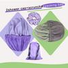 2 Pcs Genergy Shower Cap for Women, Luxury Satin Lined Shower cap Waterproof, Adjustable, Reusable, and Extra Large with Double Layers and Reversible Elastic Bonnet view 2
