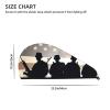 Armed Forces Day American Pattern Hair Drying Cap Coral Velvet Hair Towel Wrap with Button Quick Dry Hair Cap for Women Soft Absorbent Hair Turban Hair Drying Towel for Wet Hair Long Thick Hair view 4