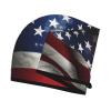 LPTSVBN USA Flag Hair Drying Cap Coral Velvet Hair Towel Wrap with Button Quick Dry Hair Cap for Women Soft Absorbent Hair Turban Hair Drying Towel for Wet Hair Long Thick Hair view 3