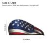 LPTSVBN USA Flag Hair Drying Cap Coral Velvet Hair Towel Wrap with Button Quick Dry Hair Cap for Women Soft Absorbent Hair Turban Hair Drying Towel for Wet Hair Long Thick Hair view 4