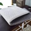 A,R180x70cm,Mswborml 5cm Thicken Memory Foam Mattress Topper for Massage Table, Foldable SPA Bed Mattress Pad with Square/Round Head, Breathable Beauty Salon Mattress for Tattoo Table Beauty Salon Bed view 2