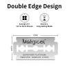 Double Edge Safety Razor Blades - 60 Count Premium Platinum Swedish Steel Blades for Men & Womens Razors  Long-Lasting Precision Shaving Blades for Smooth, Comfortable & Close Shaves view 3