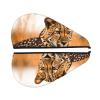 Cheetah Waiting for an Opportunity Hair Drying Cap Coral Velvet Hair Towel Wrap with Button Quick Dry Hair Cap for Women Soft Absorbent Hair Turban Hair Drying Towel for Wet Hair Long Thick Hair view 2