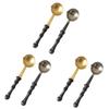CIMAXIC 6pcs Wax Sealing Spoon Sharp Spout Creative Seal Wax Spoon Wood Handle Tool for Melted Sealing Stamp Versatile for Envelopes view 1