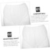 Anneome 50pcs Disposable Women Briefs Comfortable Travel Underwear for Sauna Massage and Fitness Soft Breathable Non-woven Convenient One Use White view 3