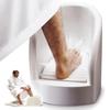Press Spray Footwasher,Muslim Footbath,Pedicure Footbath, with Inlet/Outlet Pipes and Angle Valves,Automatic Foot Flush view 1