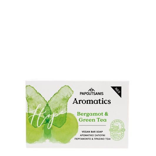 Aromatics Bergamot & Green Tea Vegan Bar Soap, 3.5 oz, 4 pack