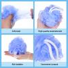 40 Pack Loofah Sponge Bath Sponge Shower Loofah Mesh Shower Ball Bath Pouf Wash Body Puff for Women Men view 3