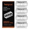 Double Edge Safety Razor Blades - 20 Count Premium Platinum Swedish Steel Blades for Men & Womens Razors  Precision Shaving Blades for Smooth, Comfortable & Close Shaves view 1
