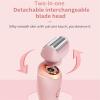 Velvix Smoothshave Razor, Shaver Pro for Women, Beauty Bloom Electric Razor, Silk Glide Pro Shaver, Best Shaver for Women Private Area, IPX7 Waterproof, Wet & Dry Use(Pink) view 3