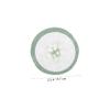 100pcs Eye Mask Paper Gel Reusable Lint Eye Pad Makeup Eyeshadow Cucumbers Covers Blindfold Eyeshade Eyepatches Eyelash Extensions Paper Eyemask Green view 2